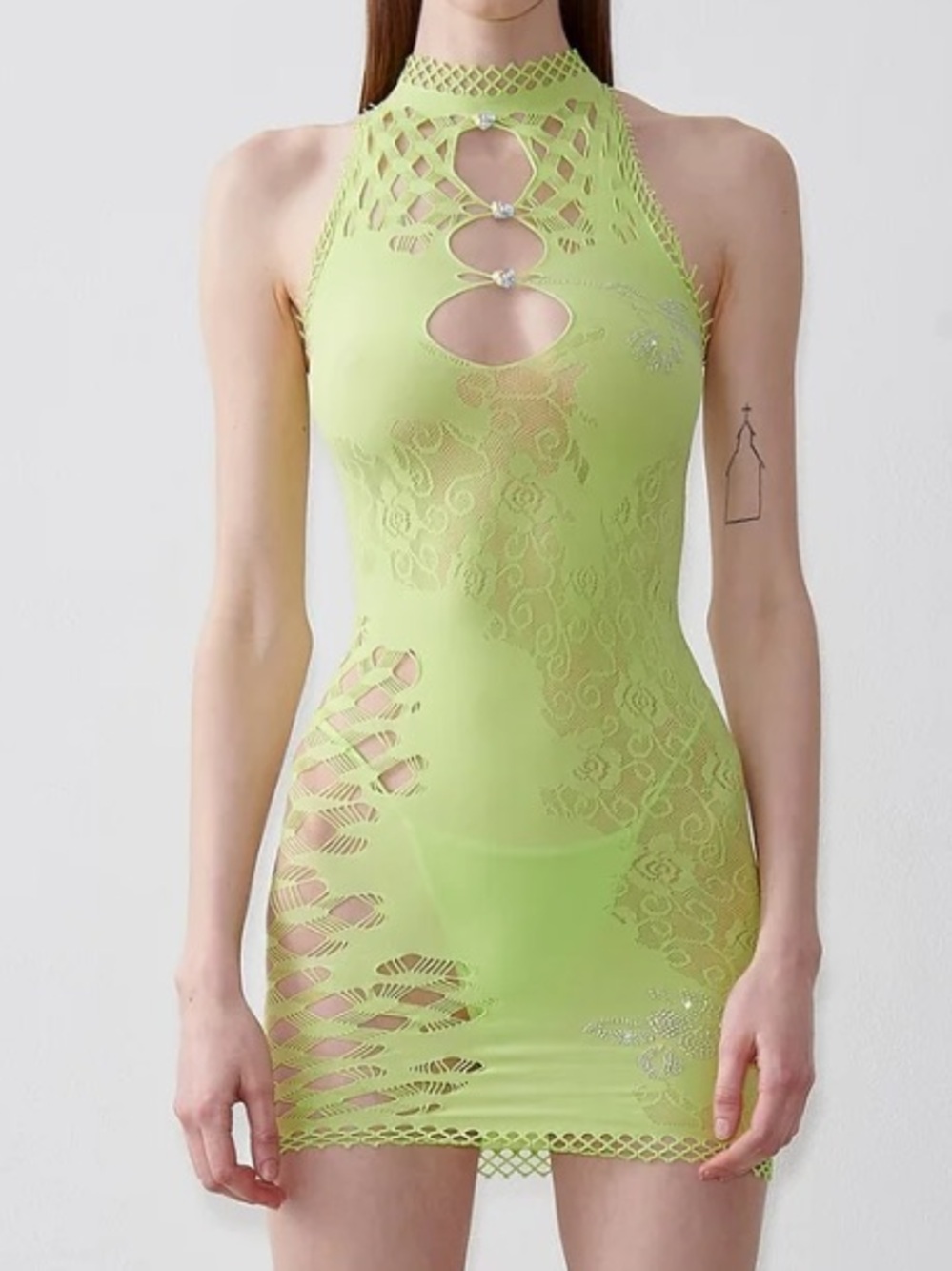 Poster Girl Darcia Dress Pickle Women’s Size One Size Fits Most